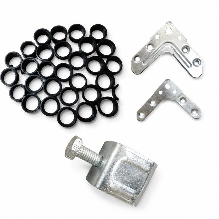 PVC Bushes, GI Corners & Clamps