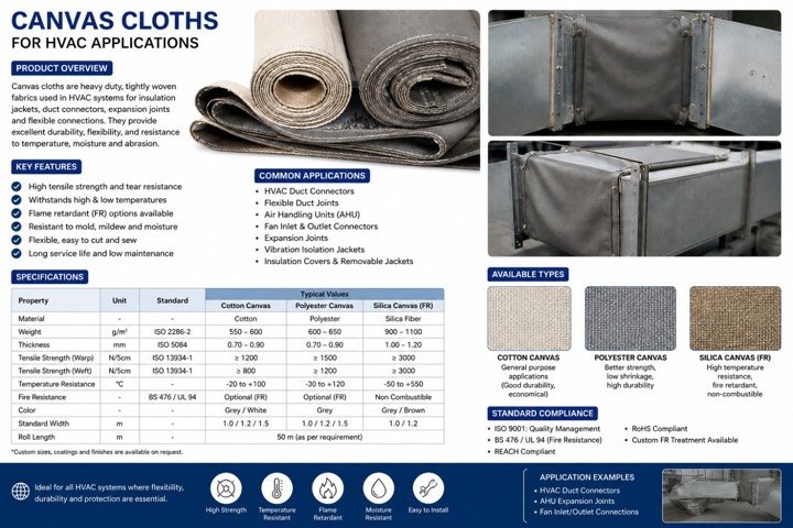 Canvas Cloth Bundle — 25 Pieces